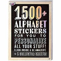 1500+ Alphabet Sticker Book