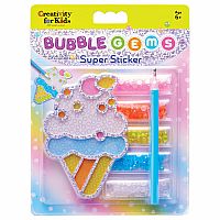 Bubble Gems Super Sticker - Ice Cream