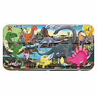 Dinosaur 12 Watercolors Tin