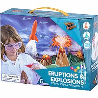 Eruptions & Explosions Fizzing Science Discovery Kit