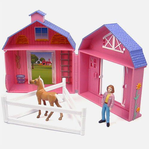 Breyer Stablemates Horse Crazy Pocket Barn Smart Kids Toys