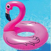 Giant Pink Flamingo Pool Float