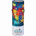 USA 200 Piece Puzzle & Poster