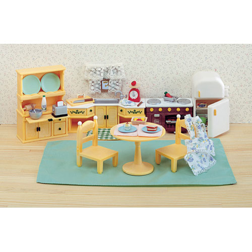 Calico Critters Kitchen Set Smart Kids Toys   Tgtg Ho09 Cc2257 